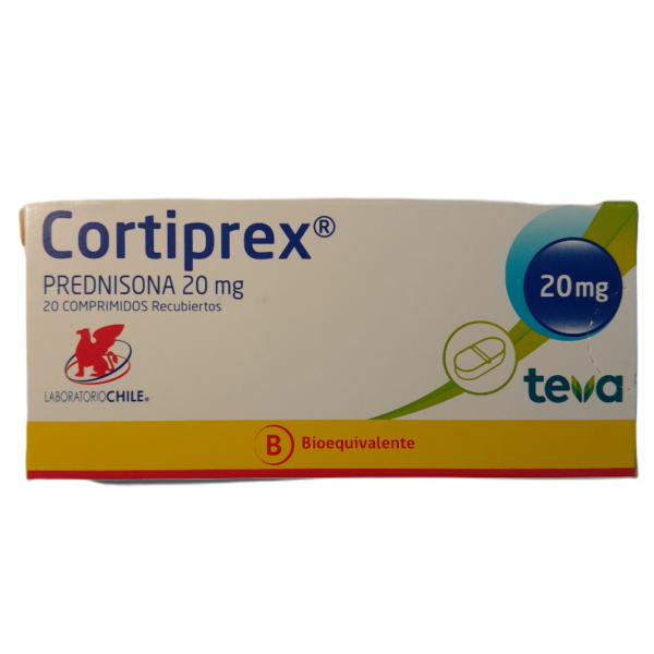 CORTIPREX 20 MG 20 COMP