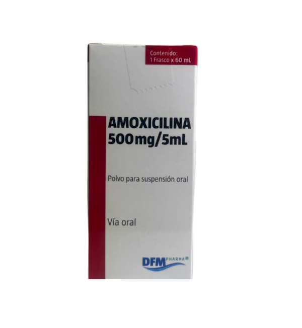 AMOXICILINA 500MG/5ML SUSP 60 ML