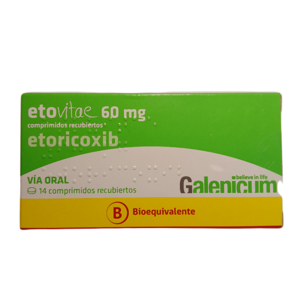 ETOVITAE 60 MG 14 COMP