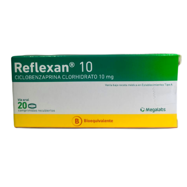REFLEXAN 10 MG 20 COMP